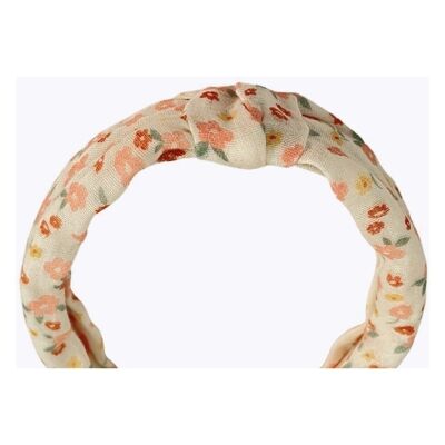 Knotted | Fabric Covered Headband - Sunset Meadow
