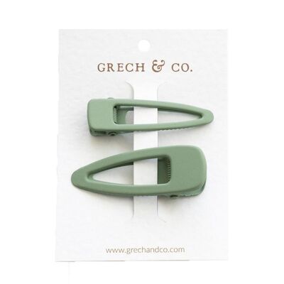 Matte Clips Set of 2 - Fern