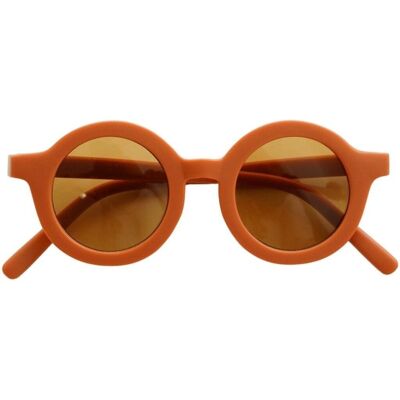 Original Round Sustainable Sunglasses - Rust