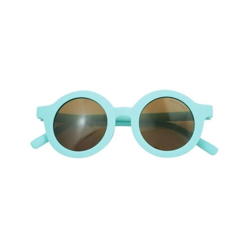 Buy wholesale Original Round  Bendable & Polarized Sunglasses - Aqua