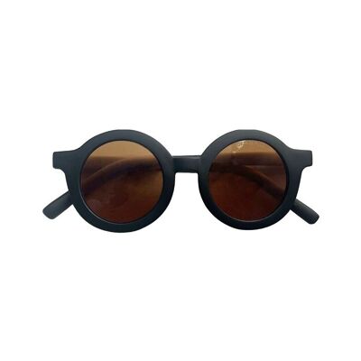 Original Round | Bendable & Polarized Sunglasses - Black