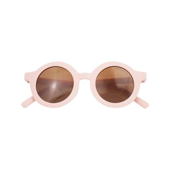 Ronde originale | Lunettes de soleil pliables et polarisées - Blush Bloom 1