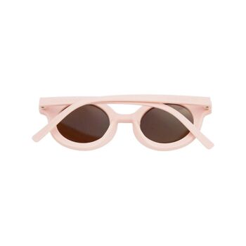 Ronde originale | Lunettes de soleil pliables et polarisées - Blush Bloom 2