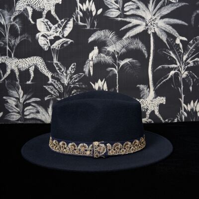 HAT Fedora jim - navy