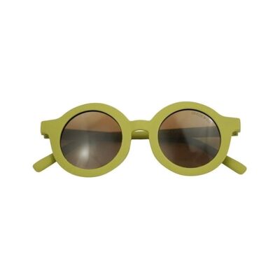 Original Round | Bendable & Polarized Sunglasses - Chartreuse