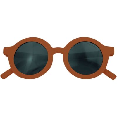 Original Round | Bendable & Polarized Sunglasses - Cinnamon