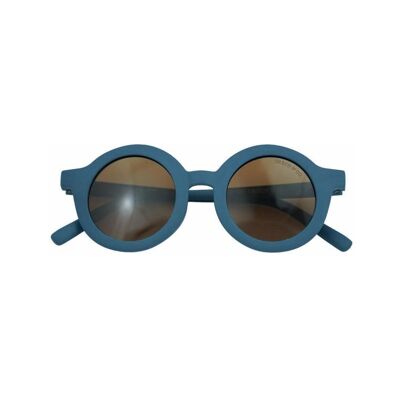 Original rund | Biegbare und polarisierte Sonnenbrille – Desert Teal