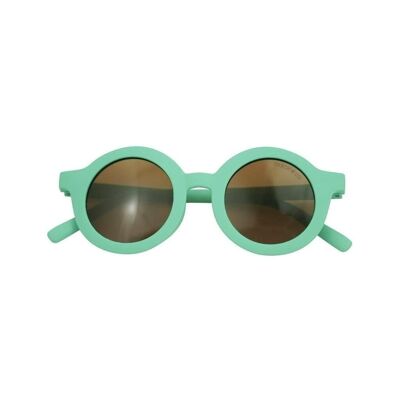 Original rund | Biegbare und polarisierte Sonnenbrille – Jade