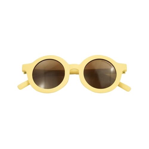 Original Round | Bendable & Polarized Sunglasses - Mellow Yellow