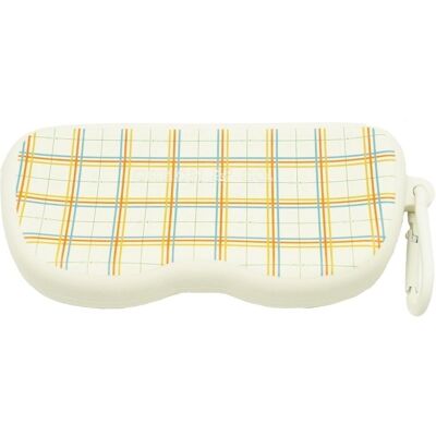 Pattern Sunglasses Case - Plaid Pattern