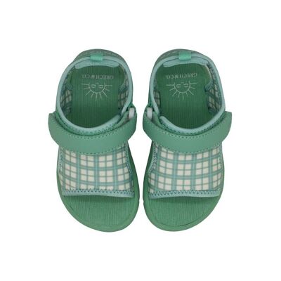 Play Sandal - Fern Plaid