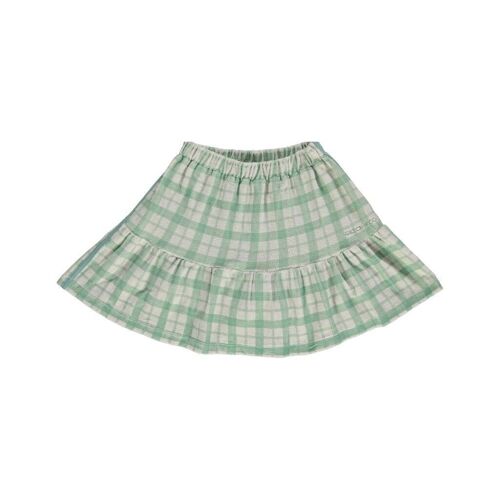 Play SKORT | GOTS Terry - Fern Plaid