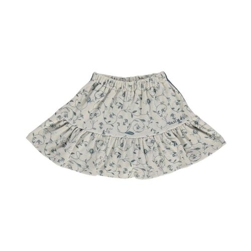 Play SKORT | GOTS Terry - Scandi Floral