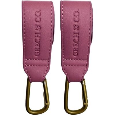 PU Stroller Strap set of 2 - Heather Rose