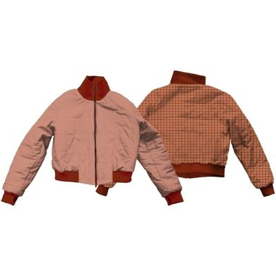 Blouson Bomber Réversible - Sunset + Sunset Vichy