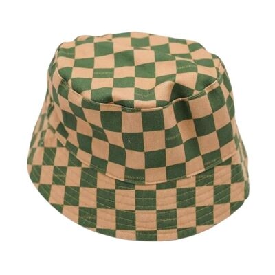 Sombrero de Pescador Reversible - Cuadros Sunset + Orchard