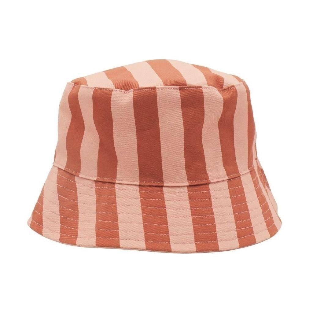 Chapeau Bob Réversible - Stripes Sunset + Tierra