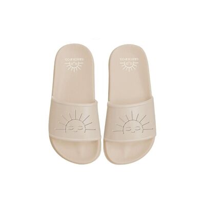 Slide Sandal | Solid Sun - Sand