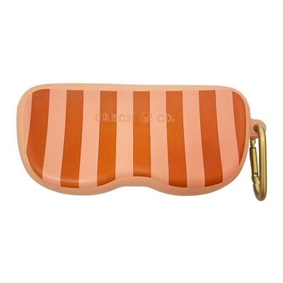 Sunglasses Case - Stripes Sunset + Tierra