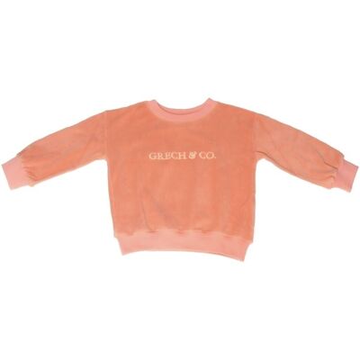 Signature Sweater | GOTS - Coral Rouge
