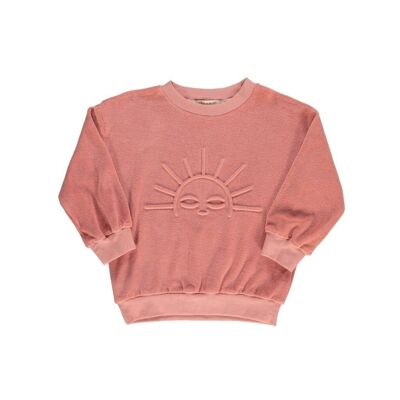 Signature-Pullover | GOTS Terry – Sonnenuntergang