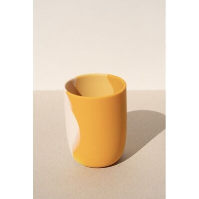 Juego de 2 vasos de silicona | Colección Color Splash - Sienna Ombre
