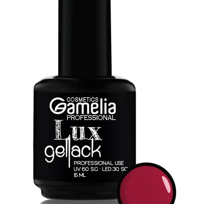 Amelia esmatle de uñas gel Lux Gellack 15 ml hot pink