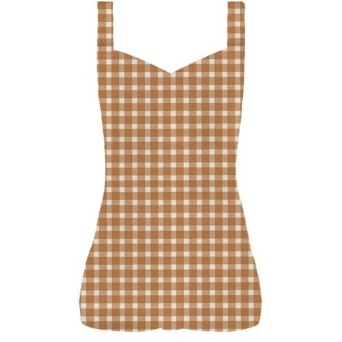 Sofia Swimsuit | UPF 50+ Recycled | Adult - Sienna Gingham