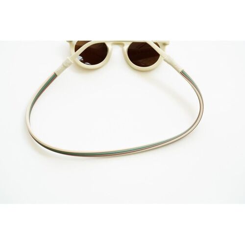 Sunglasses Strap - Shell + Fern + Burlwood