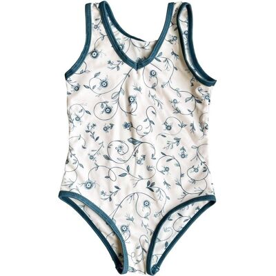 SweetHeart One Piece Swimsuit| UPF 50+ Recycled - Scandi Floral