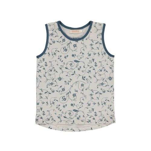 Tank top | GOTS Jersey - Scandi Floral