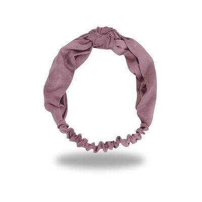Top Knot | Headband - Mauve Rose
