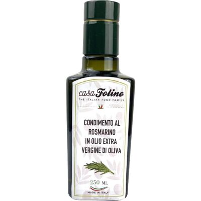 Condimento a base de Aceite Extra Virgen de Oliva aromatizado al Rosmarino 0,25 lt