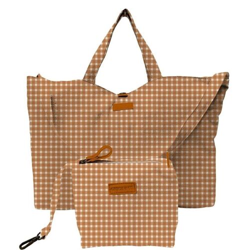 Tote Bag - Sienna Gingham