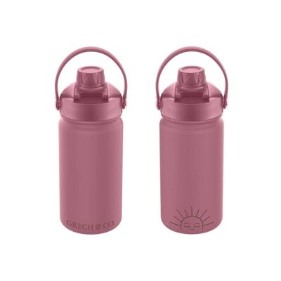 Twist + Go Thermo Water Bottle | 14oz - Mauve Rose