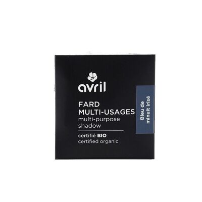 Recharge fard à paupières Bleu de Minuit irisé Certifiée bio