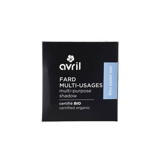 Recharge fard à paupières Bleu pastel mat Certifiée bio