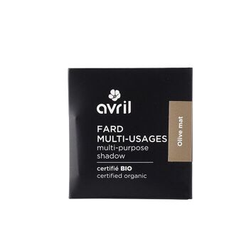 Recharge fard à paupières Olive mat Certifiée bio 1