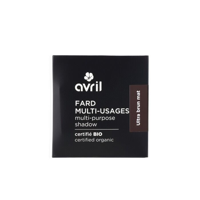 Ultramattes, braunes Nachfüllset für Augenbrauen. Aus kontrolliert biologischem Anbau