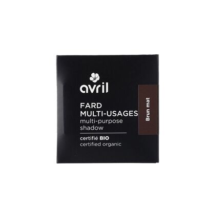 Recharge fard à sourcils Brun mat Certifiée bio