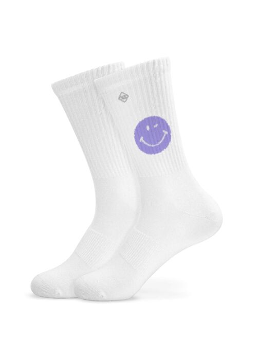 Purple Smile - Tennissocken