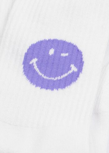 Purple Smile - chaussettes de tennis 4