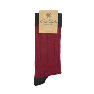 MissSock Low Cane Ribbed Litchi-Topo