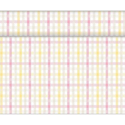 Table runner Emil in pink from Linclass® Airlaid 40 cm x 24 m, 1 piece