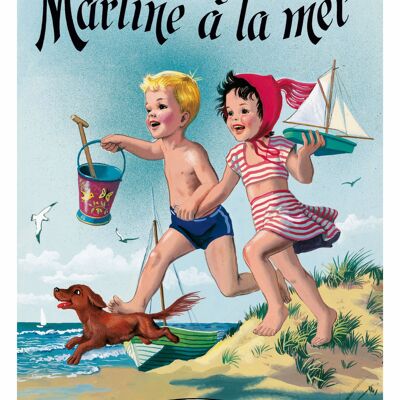 Affiche Poster Martine à la mer