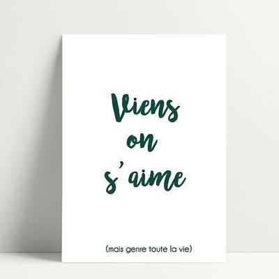 Verde VOS - Cartolina