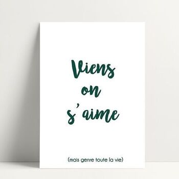 Green VOS - Carte Postale