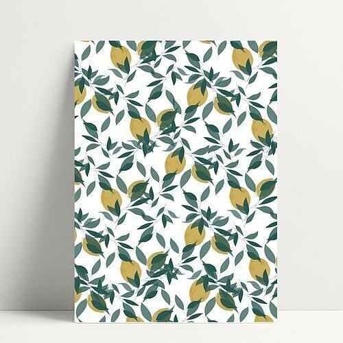 Lemons Leaves - Carte Postale