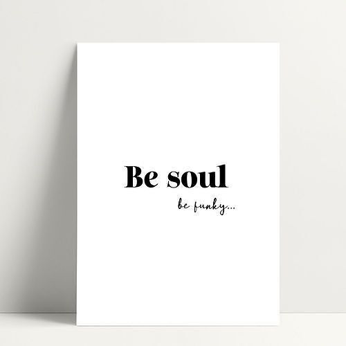 Be soul - Carte Postale