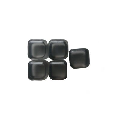 Reusable ice cubes black